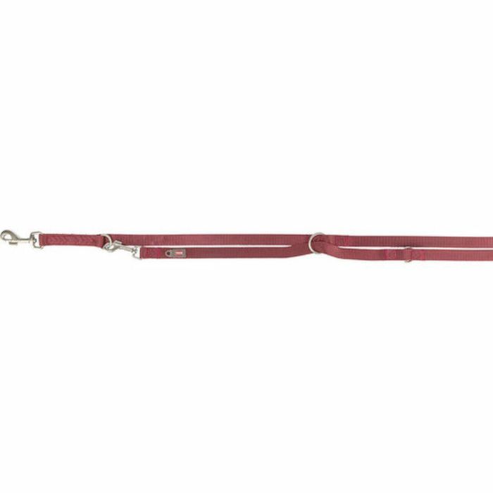 Ramal ajustable para perro Trixie Premium Rojo M/L 5