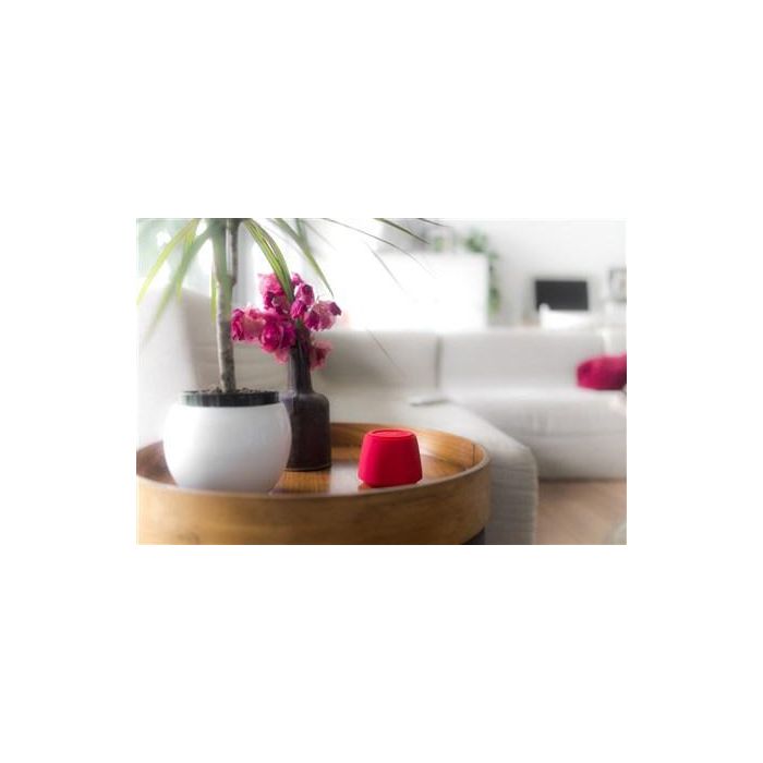 Elbe ALT-002-BT Altavoz Bluetooth Mini Rojo 2W Compatible con Smartphone y Tablet 3