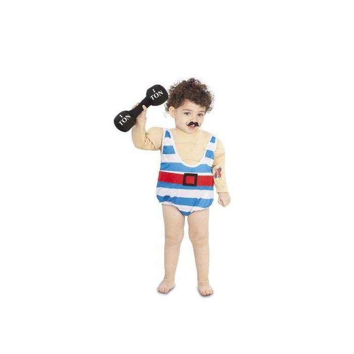 Disfraz bebé forzudo talla 12-24 meses 1 Disfraz bebé forzudo talla 12-24 meses 1