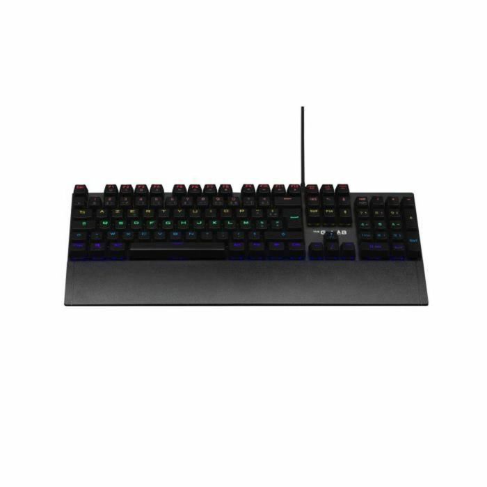 The G-Lab GLA3760162067545 Teclado Mecánico para Juegos Keyz Carbon con Retroiluminación, Interruptores Azules y Reposamuñecas (FR) 5 The G-Lab GLA3760162067545 Teclado Mecánico para Juegos Keyz Carbon con Retroiluminación, Interruptores Azules y Reposamuñecas (FR) 5