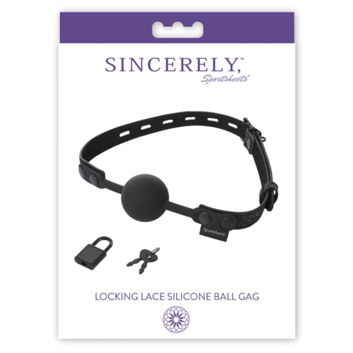 Mordaza Con Pelota Sincerely Locking Sportsheets 2 Mordaza Con Pelota Sincerely Locking Sportsheets 2
