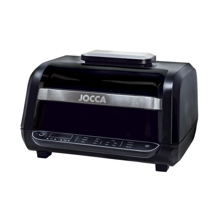 Jocca Freidora de Aire Grill Digital 7L 1700W con Pantalla Táctil LED Intuitiva y 8 Programas Predeterminados