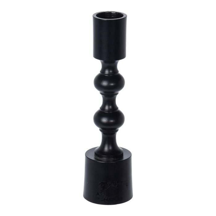 Candelabro vertical 16cm negro