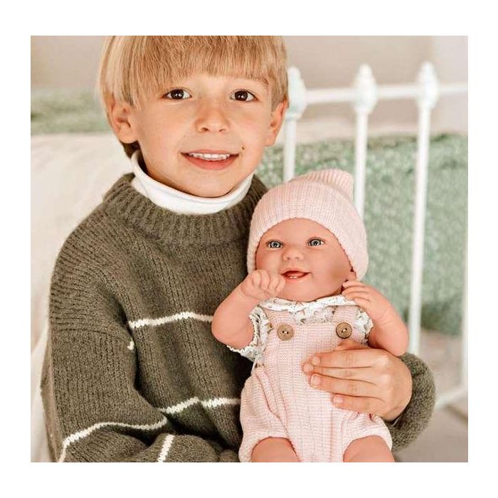 Muñecas Arias Muñeca Zoe Elegance 42 cm Rosa con Cojín (Cuerpo Vinilo, Niña) 10 Muñecas Arias Muñeca Zoe Elegance 42 cm Rosa con Cojín (Cuerpo Vinilo, Niña) 10