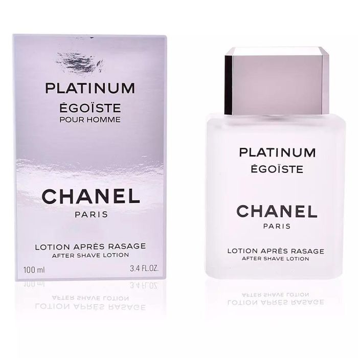 Chanel ÉGOÏSTE PLATINUM Loción Después del Afeitado para Hombre, Aroma Fresco y Revitalizante, 100 ml 1