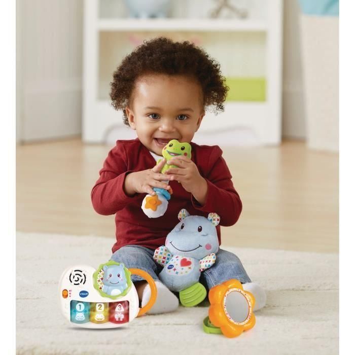 Vtech Baby Caja de Nacimiento Despertar de los Sentidos Azul, Set de Primeros Juguetes para Bebé 0-36 Meses 1 Vtech Baby Caja de Nacimiento Despertar de los Sentidos Azul, Set de Primeros Juguetes para Bebé 0-36 Meses 1