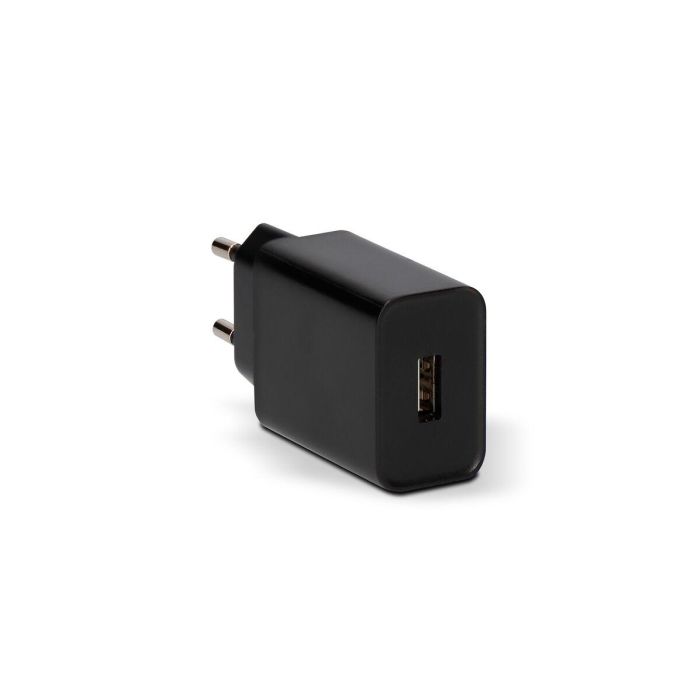 Cargador de Pared + Cable USB A a USB C KSIX USB Negro 7 Cargador de Pared + Cable USB A a USB C KSIX USB Negro 7