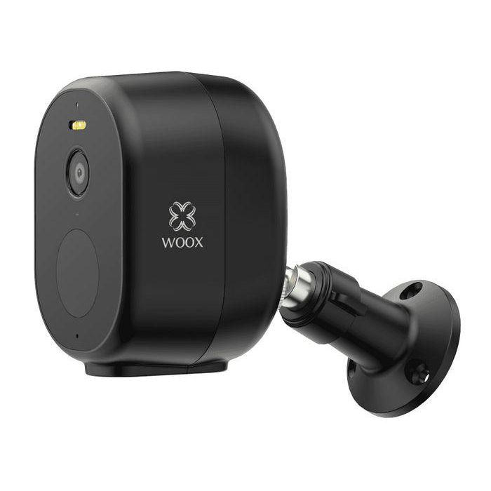 WOOX R4253 Cámara Exterior Inteligente con Kit de Panel Solar Negro 1