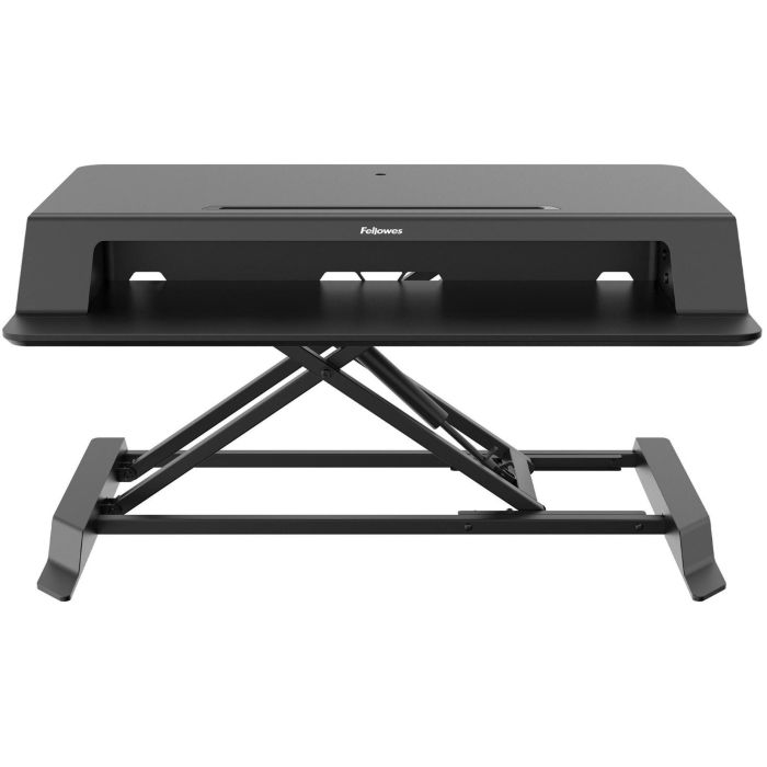 Fellowes LOTUS LT Sitz-Steh-Workstation Schwarz 4 Fellowes LOTUS LT Sitz-Steh-Workstation Schwarz 4
