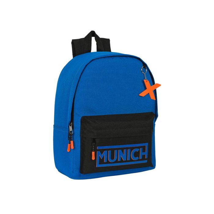 Mochila Escolar Munich Submarine 31 x 40 x 16 cm Azul eléctrico