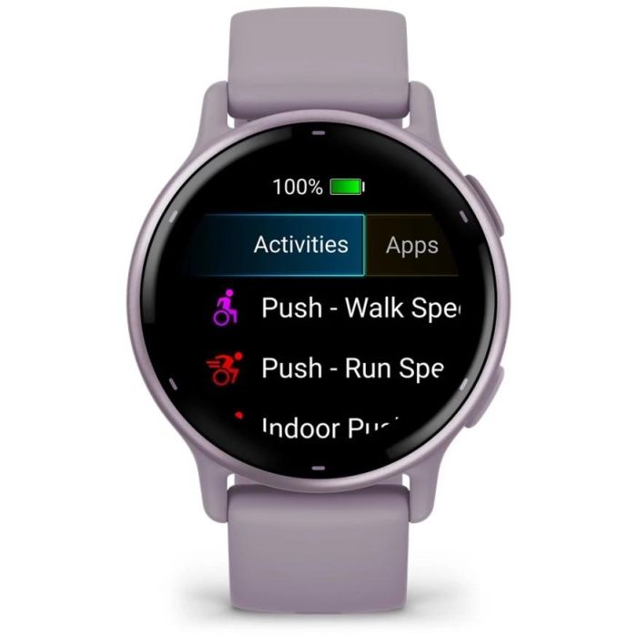 Garmin vivoactive 5 Orchidee Smartwatch AMOLED Pantalla táctil GPS 1.2" 4GB 5 ATM Resistente al Agua Unisex 5