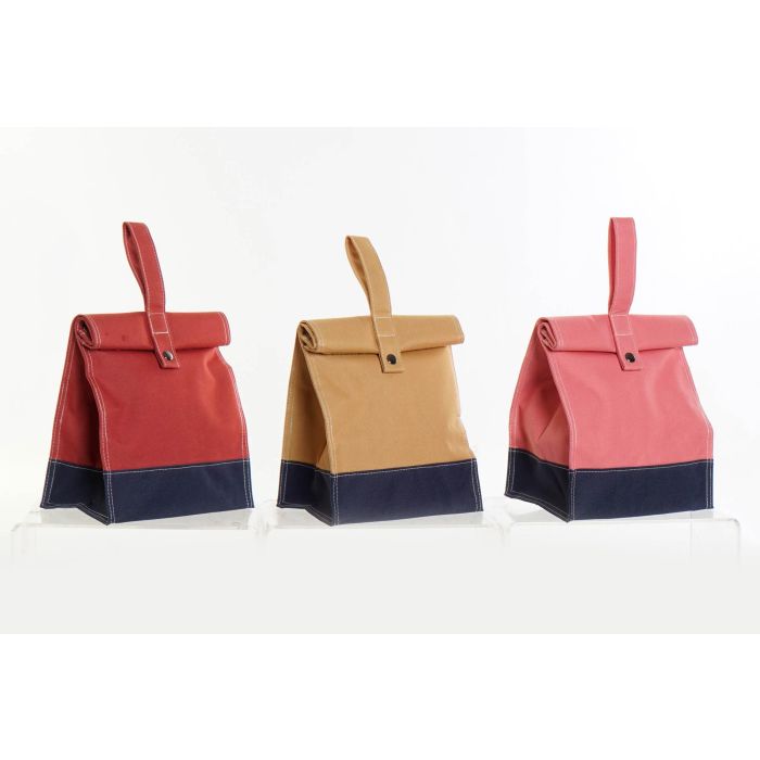 Bolsa Termica Basicos DKD Home Decor Mostaza Rosa 13 x 31 x 19 cm (12 Unidades) Bolsa Termica Basicos DKD Home Decor Mostaza Rosa 13 x 31 x 19 cm (12 Unidades)