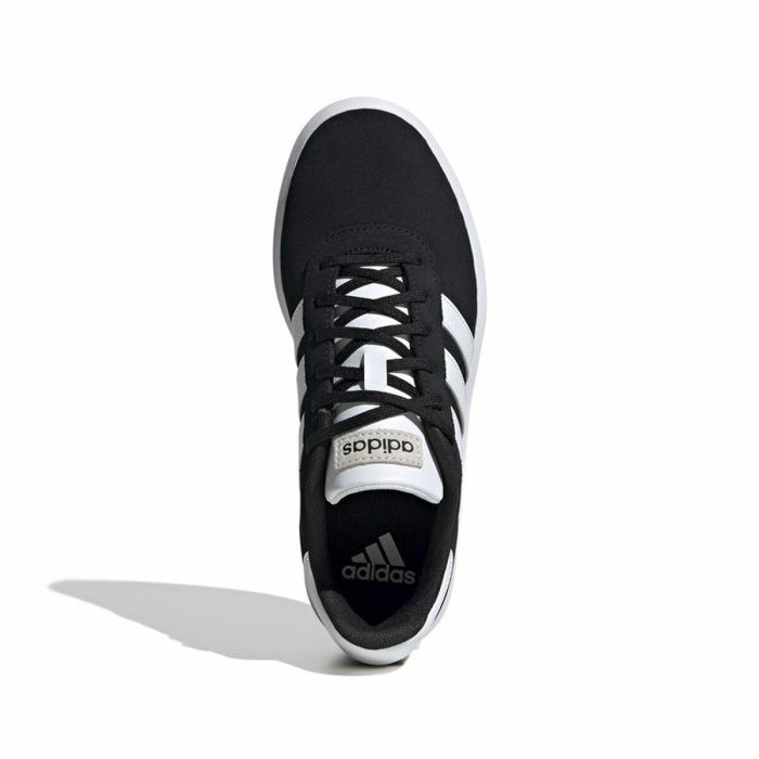 Zapatillas Deportivas Mujer Adidas Court Platform Suede Negro 4