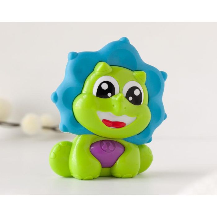 KioKids Mordedor Sonajero Musical Dinosaurio Verde y Azul para Bebés | Alivia Dentición y Estimula Sentidos, Motricidad Fina +3 Meses 0 KioKids Mordedor Sonajero Musical Dinosaurio Verde y Azul para Bebés | Alivia Dentición y Estimula Sentidos, Motricidad Fina +3 Meses 0