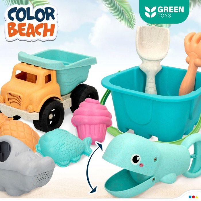 Set de Juguetes de Playa Colorbaby 19,5 x 10 x 19,5 cm (4 Unidades) 4