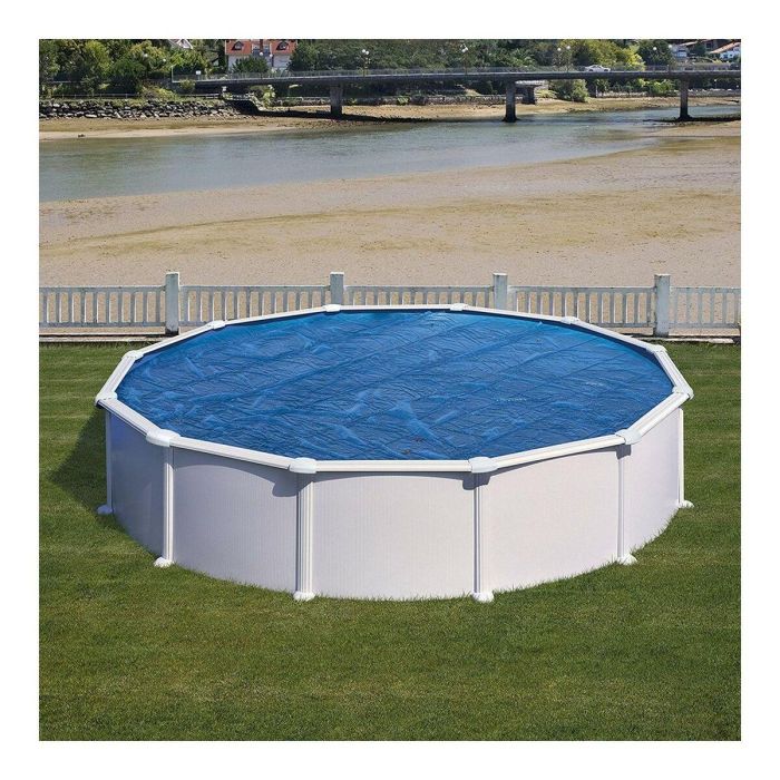 GRE Cubierta Solar Redonda Ø 300 / Easy Set D 366. Manta Térmica para Piscina, Anti-UVA. Aumenta Temperatura, Reduce Evaporación y Protege Agua. 4