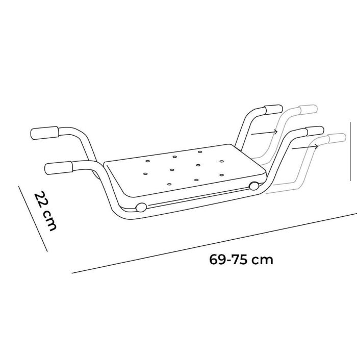 Asiento para Bañera Antideslizante 2 en 1 Seburett InnovaGoods 1