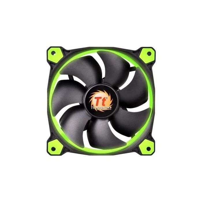 120mm Thermaltake Riing 12 LED Green 1 120mm Thermaltake Riing 12 LED Green 1