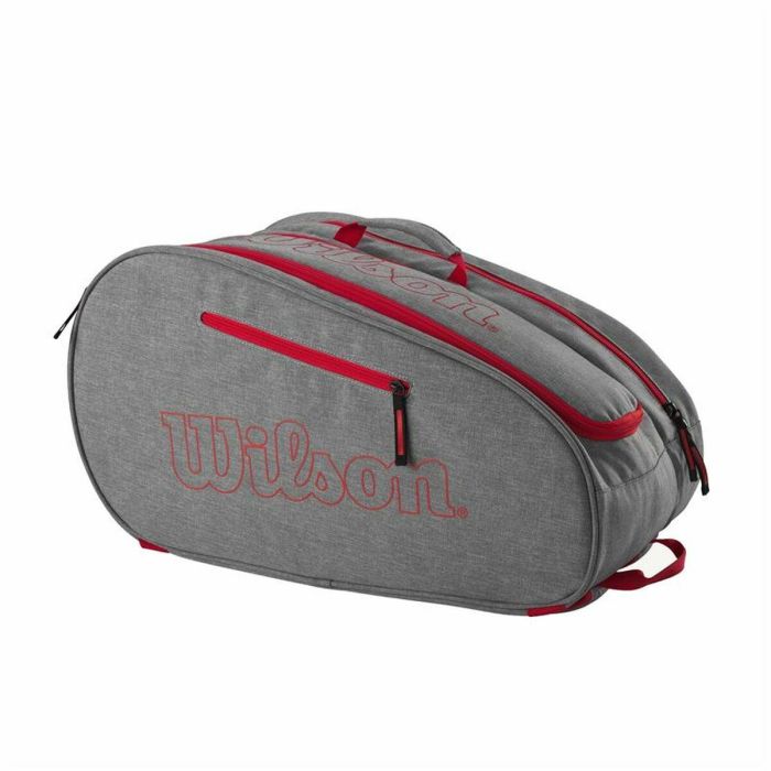 Paletero Wilson Team Gris oscuro 3 Paletero Wilson Team Gris oscuro 3