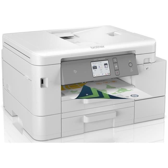 Brother MFC-J4540DWXL MFCJ4540DWXLRE1 Impresora Multifunción de Inyección de Tinta Color A4 con Wi-Fi, Copia, Escáner y Fax - Blanco 1 Brother MFC-J4540DWXL MFCJ4540DWXLRE1 Impresora Multifunción de Inyección de Tinta Color A4 con Wi-Fi, Copia, Escáner y Fax - Blanco 1