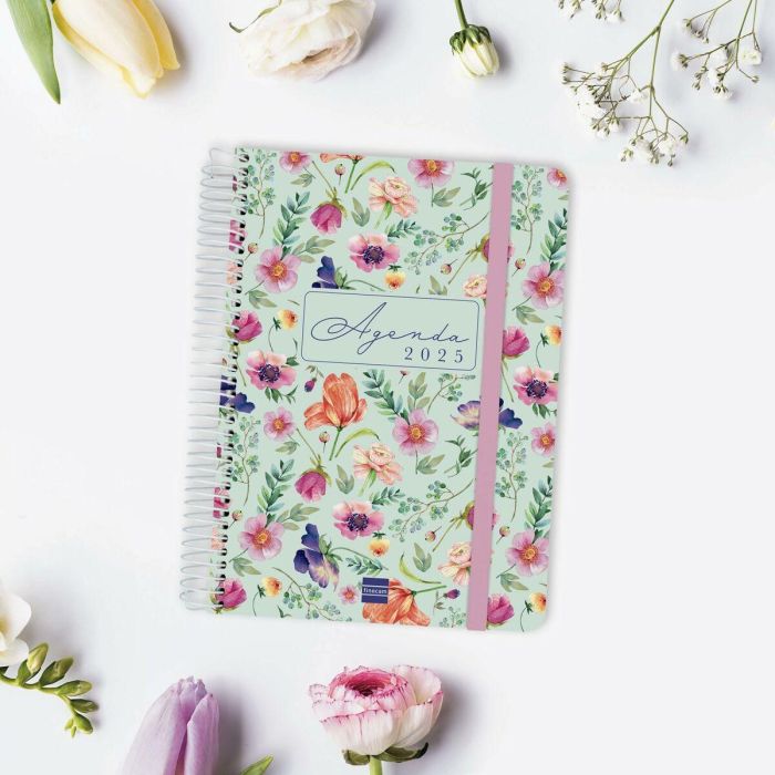 Agenda Finocam CLOE A5 15,5 x 21,2 cm 2025 Floral 6 Agenda Finocam CLOE A5 15,5 x 21,2 cm 2025 Floral 6