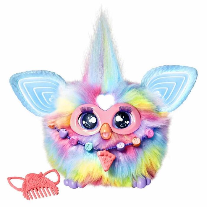 Hasbro F8900 Furby Tie Dye Multicolor Juguete Interactivo Habla, Canta, Se Ilumina con 5 Comandos de Voz y +600 Reacciones Idioma Español +6 Años 0 Hasbro F8900 Furby Tie Dye Multicolor Juguete Interactivo Habla, Canta, Se Ilumina con 5 Comandos de Voz y +600 Reacciones Idioma Español +6 Años 0