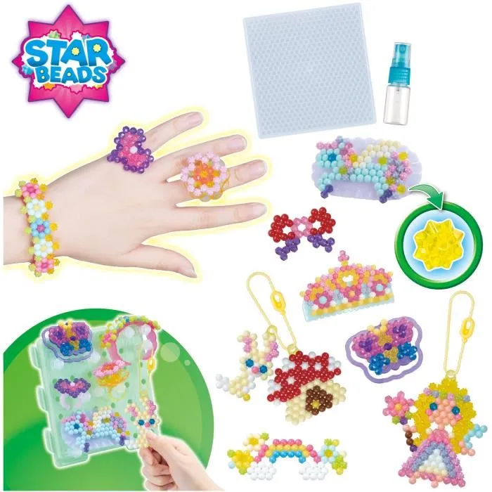 Aquabeads Mis Accesorios Mágicos Para Crear Niños con Más de 820 Perlas en 16 Colores 3 Aquabeads Mis Accesorios Mágicos Para Crear Niños con Más de 820 Perlas en 16 Colores 3