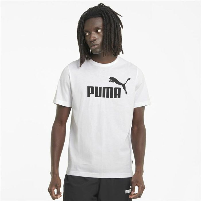 Camiseta de Manga Corta Hombre Puma 586666 02 Blanco (S) (1 unidad) 3