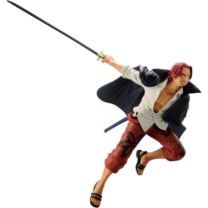 Banpresto Figura One Piece Battle Record Shanks - PVC 17 cm con Base 2