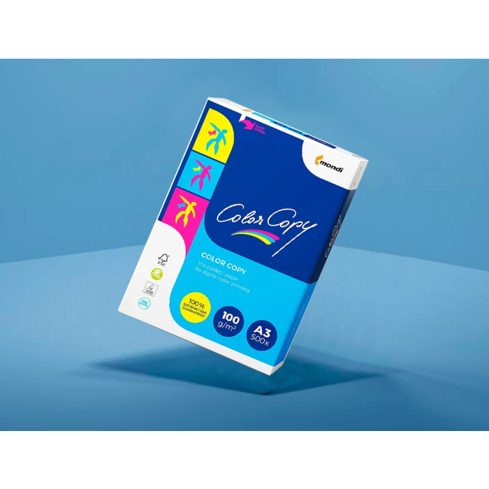 Color Copy Papel Multifunción Din A3 100 Gramos Blanco Paquete 500 Hojas para Impresión Láser y Fotocopias 5