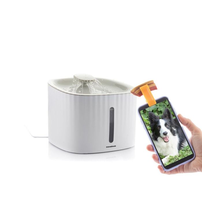 Pack Clip de Selfies para Mascotas y Fuente para Mascotas InnovaGoods