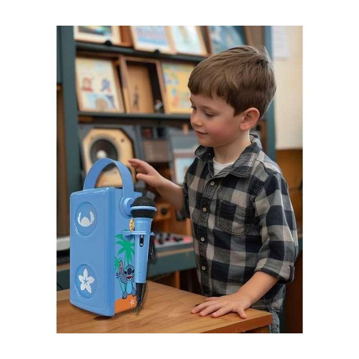 Lexibook Altavoz Infantil Stitch Bluetooth con Micrófono 18