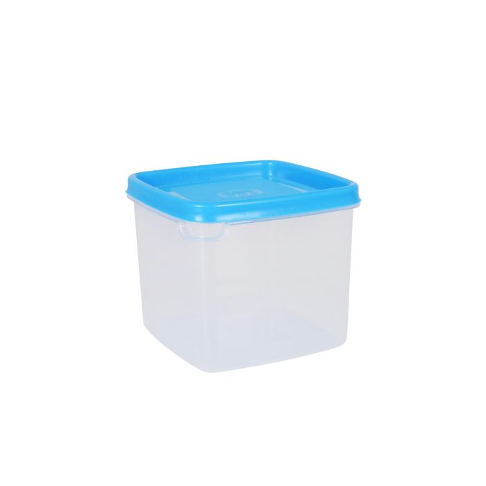 Inde Fiambrera Cuadrada 0.75L, 12x12x10 cm (12 Unidades)