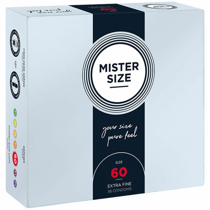 Preservativos Mister Size Ø 6 cm (36 pcs) Preservativos Mister Size Ø 6 cm (36 pcs)
