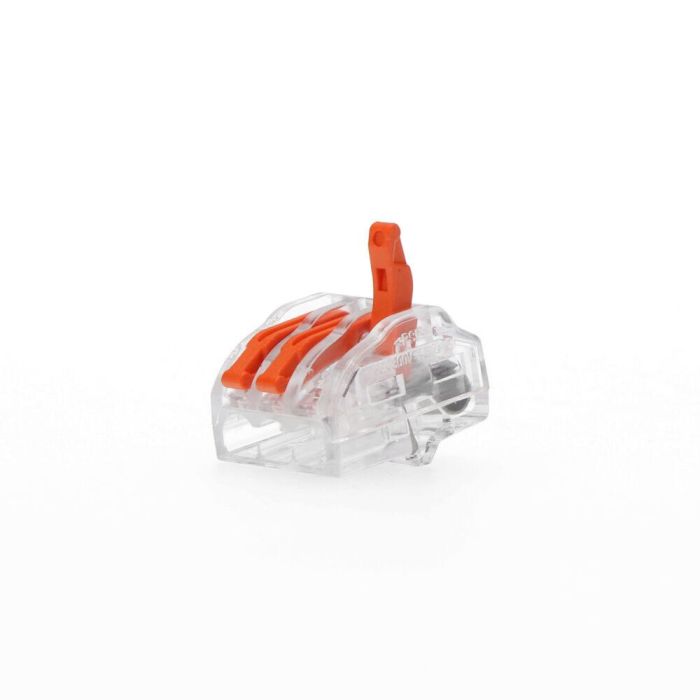 Conector empalme 3 tomas de 0,75a 2,5mm