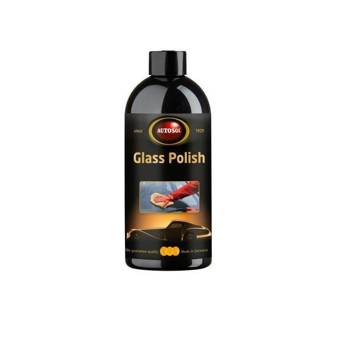 Autosol SOL11005090 Esmalte de Vidrio Pulimento de Cristales Botella 500 mL