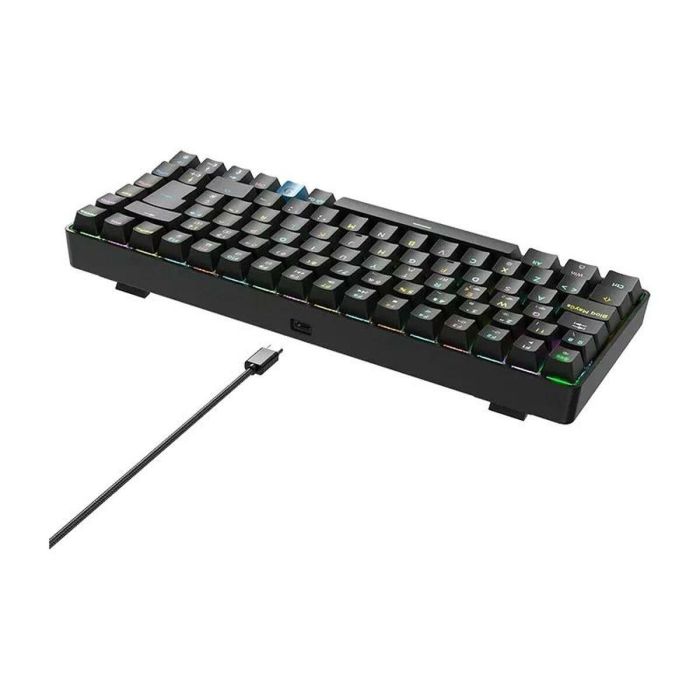 Teclado Hiditec GKE010006 Negro Qwerty Español 3