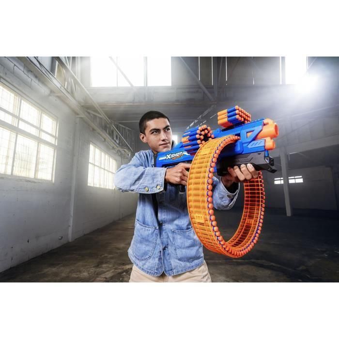 Blaster giratorio - ZURU - XSHOT Insanity Mad Mega Barrel - Blaster con cañón de 72 dardos y alcance de 27 metros 3 Blaster giratorio - ZURU - XSHOT Insanity Mad Mega Barrel - Blaster con cañón de 72 dardos y alcance de 27 metros 3
