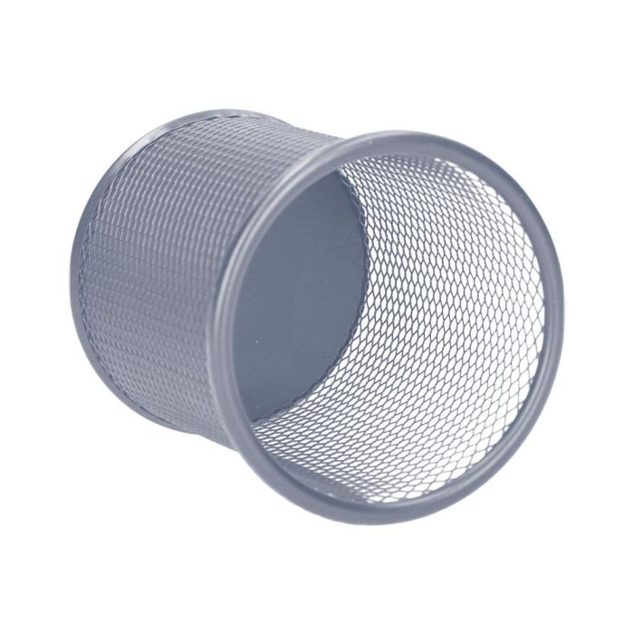 Cubilete Portalapices Q-Connect Plata Metal Redondo Rejilla Diametro 86 mm Alto 105 mm 2 Cubilete Portalapices Q-Connect Plata Metal Redondo Rejilla Diametro 86 mm Alto 105 mm 2