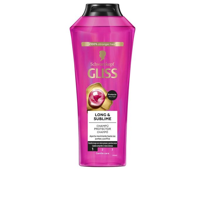 Gliss long & sublime champú 400 ml