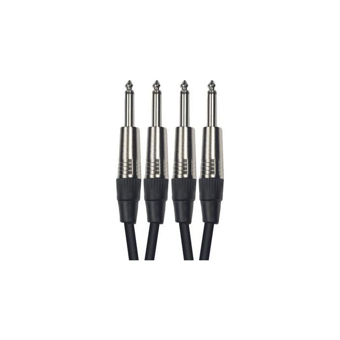 Cable De 3 Metros De Longitud. 2 Jacks Mono Macho A 2 Jacks Mono Macho Cable De 3 Metros De Longitud. 2 Jacks Mono Macho A 2 Jacks Mono Macho
