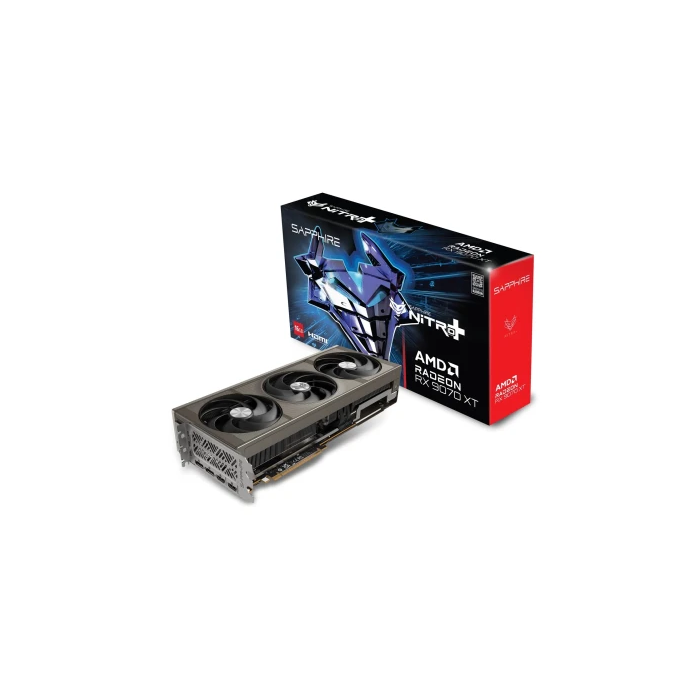 Vga Sapphire Nitro+ Radeon Rx 9070 Xt Gaming Oc,Amd,Rx9070Xt,16Gb,Gddr6,256Bit,2Hdmi+2Dp (3 Ventiladores) Vga Sapphire Nitro+ Radeon Rx 9070 Xt Gaming Oc,Amd,Rx9070Xt,16Gb,Gddr6,256Bit,2Hdmi+2Dp (3 Ventiladores)