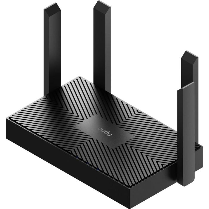Cudy AX1500 Gigabit Wi-Fi 6 Router Inalámbrico Doble Banda 2.4GHz/5GHz Ethernet Negro 1 Cudy AX1500 Gigabit Wi-Fi 6 Router Inalámbrico Doble Banda 2.4GHz/5GHz Ethernet Negro 1