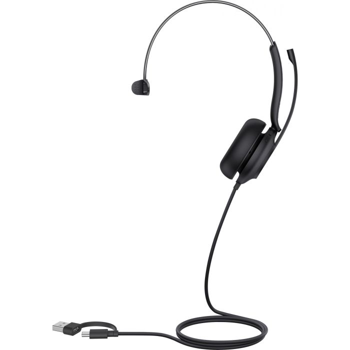 Yealink UH35 Mono Teams Auriculares con Diadema, Conexión USB-C y USB-A para Llamadas y Música, Color Negro 0 Yealink UH35 Mono Teams Auriculares con Diadema, Conexión USB-C y USB-A para Llamadas y Música, Color Negro 0
