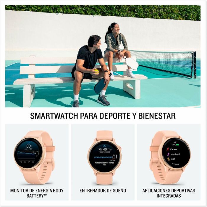 Garmin vívoactive 6 Reloj Inteligente de 42mm con Pantalla Táctil AMOLED de 1.2", GPS y Wi-Fi Integrado, Memoria 8GB, Correa de Silicona Blanca 7 Garmin vívoactive 6 Reloj Inteligente de 42mm con Pantalla Táctil AMOLED de 1.2", GPS y Wi-Fi Integrado, Memoria 8GB, Correa de Silicona Blanca 7