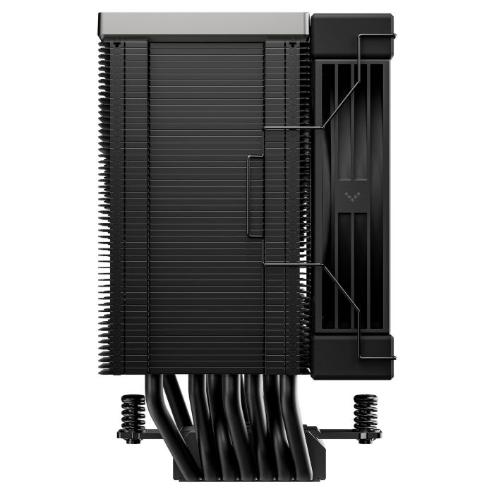 DeepCool AK700 Digital NYX Refrigerador de CPU, Ventilador 120mm Negro, Soportes LGA1700/AM5, Pantalla LCD Integrada, 77.23 CFM, PWM 3