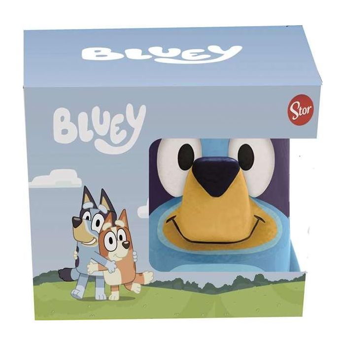 Taza ceramica 3D en caja realgo bluey 280 ml Taza ceramica 3D en caja realgo bluey 280 ml