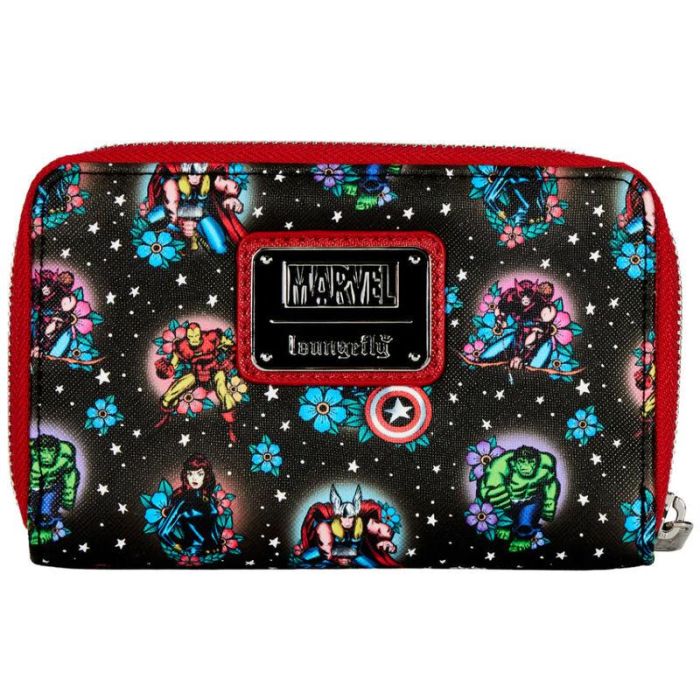 Loungefly Cartera Monedero Funko Marvel Avengers - Licencia Oficial 2 Loungefly Cartera Monedero Funko Marvel Avengers - Licencia Oficial 2