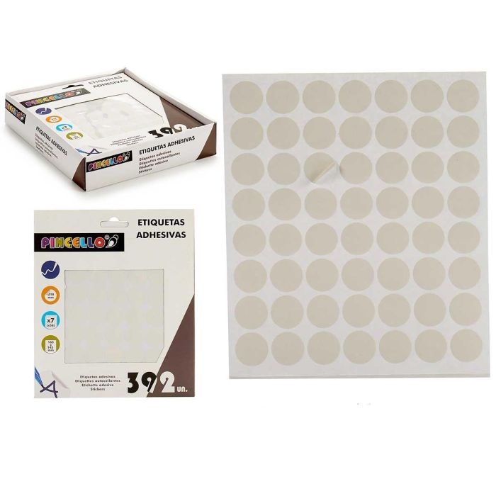 Etiquetas Adhesivas Diam 18Mm 7 Pag Pincello (120 Unidades) Etiquetas Adhesivas Diam 18Mm 7 Pag Pincello (120 Unidades)
