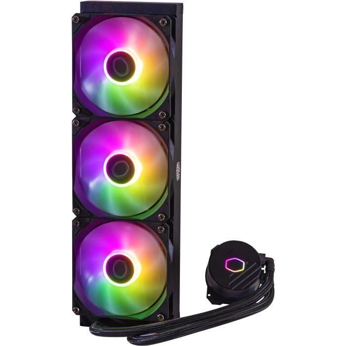 Cooler Master MasterLiquid 360L Core ARGB Carcasa del ordenador, Procesador Kit de refrigeración líquida 12 cm Negro 2